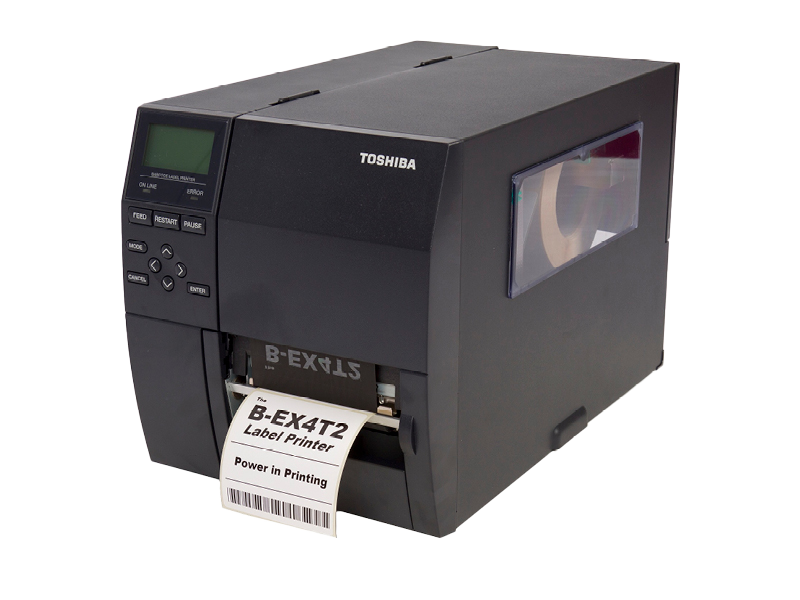 B-EX4T2 van Toshiba | Betaalbare en krachtige industriële barcode printer