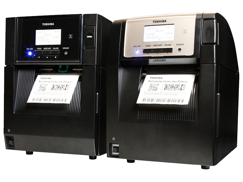 BA400-serie van Toshiba | Mid-range barcode printers met nieuw softwareplatform wat integreert met mobiele applicaties