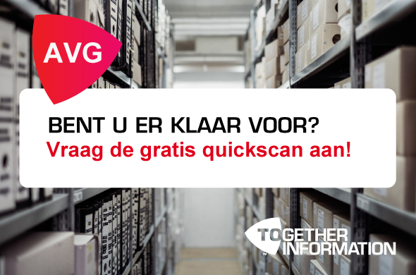 De nieuwe AVG wet: gratis informatiebrochure en quickscan