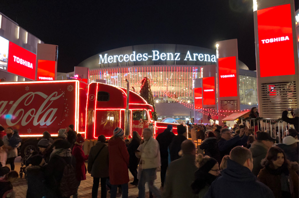 Entertainment op zijn best in de Mercedes-Benz Arena in Berlijn